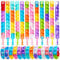 JOYIN 25 Pcs Pop-Fidget-Armband, Partygeschenken für Kinder von 4–12 Jahren, Pop It Armband Kinder, Anti Stress Armband, Pop It Spielzeug , Mitbringsel Kindergeburtstag, Goodie Bags Füller für Kinder