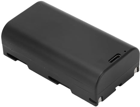 3400 MAh Lithium Akku mit Typ C Schnittstelle für Wiederaufladbare Camcorder Akkus mit Großer Kapazität – Kompatibel mit SB L110A, SB L160, SB L320, S B L480 SCL 810 SCL 860 SCL