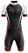 Herren Pro Fahrrad Skinsuit Kurzarm,Triathlon Anzug Herren Triathlon Tri Short Trisuit Einteiler für Wettkampf Run, Cycle,Swim,Strumpfhosen... (12,4XL)
