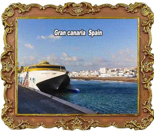 Kühlschrankmagnet, Motiv: Gran Canaria, Spanien, Touristen-Souvenir, Kühlschrankdekoration, Magnet