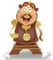 ABYstyle Disney Beauty & The Beast Cogsworth - Salvadanaio di alta qualità, salvadanaio Disney, salvadanaio in latta, merchandising Disney, regali La bella e la bestia
