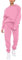 amropi Survêtement Femme Ensemble Chaud Pullover Sweat-Shirt à Capuche et Pantalon Jogging Rose Rouge, XL