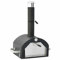 Brokky Forno Pizza da Esterno con Pietra per Pizze-Forno per Pizza Portatile,Forno per Pizza da Esterno in Acciaio Inox,Forno Prefabbricato per Pizza a Gas