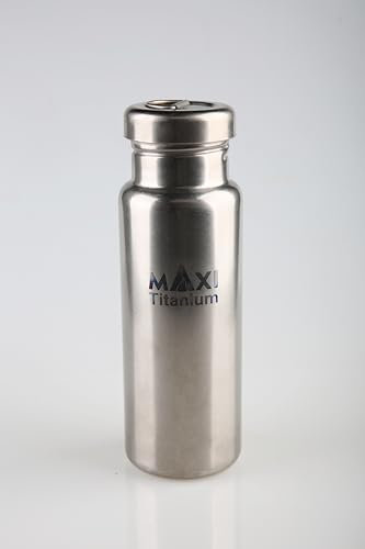 Maxi 800 ml Titan-Wasserflasche – perfekt für Rucksackreisen