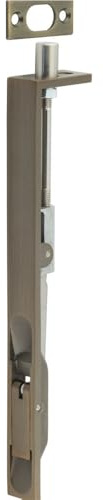 Antique Brass Stainless Steel Flush Bolts 203mm x 20mm Square Forend