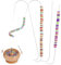 4Pcs Bead Spinner, Big Eye Beading Needle, Stainless Steel Clay Bead Spinner Rotating Curved Needle for Clay Seed Beads Bracelet Necklace Jewelry Making(No Bowl)