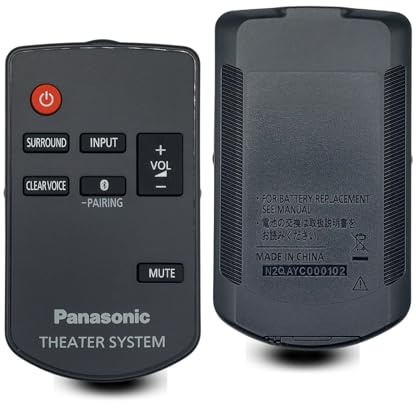 Panasonic N2QAYC000102 – Original-Fernbedienung für Panasonic Soundbars
