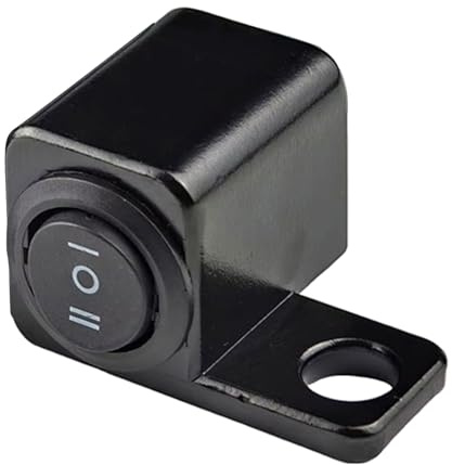 Kfwfuaee Sinistra/Destra 3 Velocità Impermeabile Interruttore Pulsante Modifica Moto Accessori Faretti Interruttore Faro Impermeabile Moto Faro