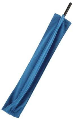 Flötenreinigungstuch mit Stange, Blaues Instrumentenpflege Tuch, 1 Stück | Faser und Abs, Sanfte Reinigung der Innenbohrung, Wiederverwendbar mit Großer Abdeckung