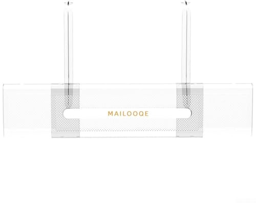 Deflector de aire acondicionado para aires acondicionados Split - 360° ajustable, instalación sin herramientas, diseño de plástico transparente, se adapta a 60-110 cm de ancho de salida, todo el año