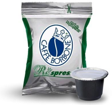 Caffè Borbone - Mélange Décaféiné - Confection de 50 Capsules de Cafè Respresso - Compatibles avec le machine Nespresso