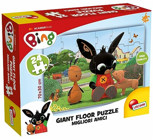 Lisciani Bing Giant Floor Best Friends Puzzles, 24 Pieces- 75812