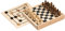 Philos 3094 - Schach-Mühle-Kombination, Mini, Reisespiel, Kompaktspiel