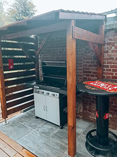 Abris pour Barbecue et Plancha - 2m - Couvert - Jardinatoire