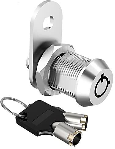 Cam Lock RV Aufbewahrungsschlösser, gleichschließend Schrankschlösser für Aufbewahrungstür an Werkzeugkasten Wohnmobil, Sicherheitsakten und Schublade, Zinklegierung (1 Pack 5/8 Inch)
