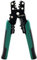 Twippo Crimpzange, Drahtcrimper Werkzeug mit Abisolierschneider, Crimpzange für offene Zylinderklemmen und Schrumpfverbinder, Crimpen für 26-10 AWG, Abisolieren für 22-16 AWG