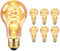 GBLY 6x Edison Vintage Glühbirne E27 4W LED Retro Edison Glühlampe LED Dekorative Filament Lampen A60 Warmweiß Antike Bulb Ideal für Nostalgie und Retro Beleuchtung im Haus Café nicht dimmbar