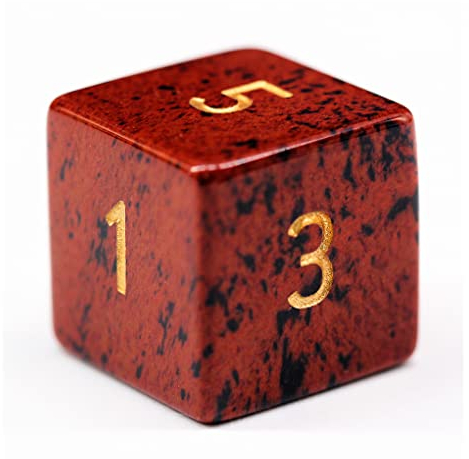 BOCbco Dnd Würfel-Set, Hübscher Natürlicher Edelstein, Polyedrische D&D-Drachenwürfel Für Brettspiele, Dungeons Und Drachen, Pathfinder, Shadowrun, Rollenspiel, Kreatives Geschenk/7 Pcs