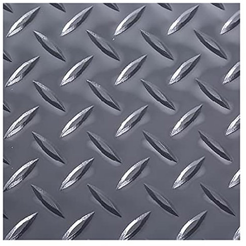 Gewerbliche PVC-Bodenmatte for Nassbereiche kann Muster mit Geschnittener Textur aufweisen, geeignet for feuchtigkeitsbeständige Bodenbeläge in Garagen, Heimdekoration, Dicke beträgt ca. 1,5 mm. (Col