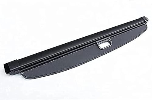 Einziehbarer Auto Laderaumabdeckung für Mercedes-Benz GLK X204 GLK250 260 300 350 2008-2018, Kofferraumabdeckung Rollo Schutz Cargo Cover Trennwand Aufbewahrung ZubehöR,Black