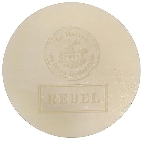 Französische Rasierseife mit Arganöl Rebel Savon a Barbe 125g