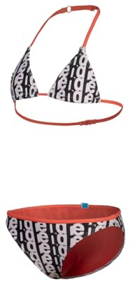 Arena Mädchen Girls' Arena Monogram Triangle Bikini Bikini (1er Pack)