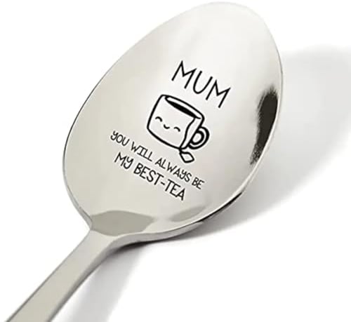 Mothers Day Gift for Mum Funny Tea Spoon You'll Always be My Best Tea Funny Gift for Mum Joke Birthday Gift Mother's Day Gift Idea
