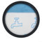 Filtro lavabile riutilizzabile per aspirapolvere Row*enta Powe*rline Extre*me Cyclo*nic aspirapolvere scope RH81 (1 pz)