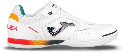 Joma Zapatillas de fútbol Sala Top Flex 2402 en Blanco para Hombre - Hombre Color: Blanco Talla: 43