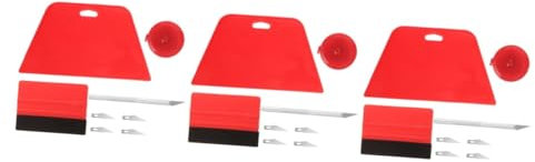 Gadpiparty 3ensembles Kit De Outils De De Peint Et Film De Grattoirs Et Smoothers Pour Application Facile Et Propre