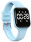 Focwony Montre numérique étanche pour enfants avec podomètre, affichage LED, chronomètre, pour enfants, garçons, filles, adolescents, bleu clair, taille unique, Moderne