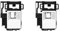 2X Washing Machine Cover Lock Switch Components, WH01X27954 290D1580P004，compatible For GE, Compatible For Hotpoint, Door Lock Assembly