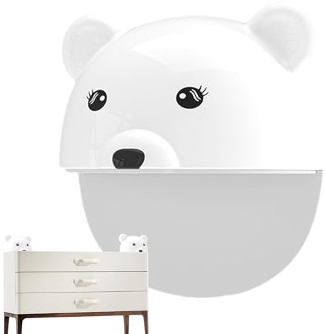 Bloqueo de pasta de seguridad contra el caída, herramienta de protección de muebles Adhesión fuerte, bloqueo de seguridad sísmica, 4.33x3.94x2.17 pulgadas, fácil de usar, portátil para el hogar