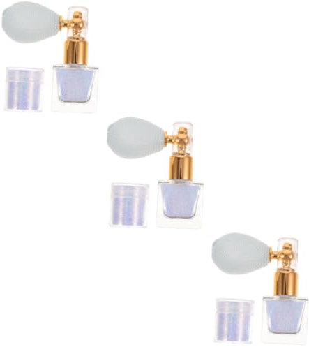 minkissy Lot De 3 Vaporisateurs De Paillettes Pour Le Corps Kit De Gel Fixateur Surligneurs Parfums Paillettes Épaisses Irisées Paillettes Rosées Paillettes Pour Cheveux Yeux