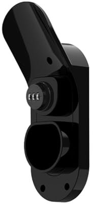lopituwe Type 2 Cable Holder EV Charger Holder Electric Vehicle Charging Cable Organizer With Combination Lock Wall Mount Car Charger Connector Holder for Most EV Charging Cable Tidy