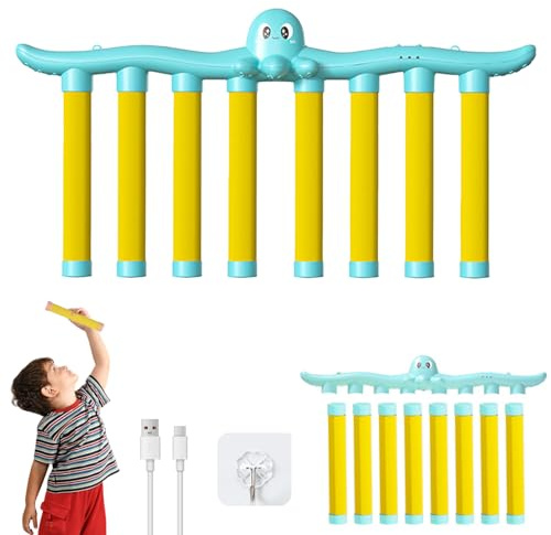 Catching Sticks Games,Falling Sticks Catching Game,Drop It Catch It Win It Reaction Game,3 Dropping Speeds Quick Reactions Toy,Hand-Eye Coordination Training Gift For Kids Adults Christmas (Blue#)