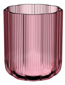 Villeroy & Boch – Fleur Gifts Vase, Höhe: ca. 15 cm, Lila, Florale Glasvase für vielseitige Blumenarrangements, Hochwertiges Glas