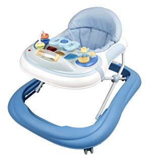 Baby Walker with Lights and Music Blue by Babyco | Lights, Music