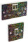 Black Sequin Light Switch & Double Socket Sticker Vinyl/Skin cover