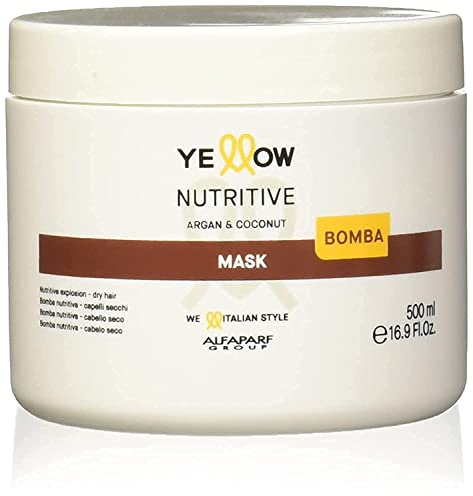 Máscara Nutritiva para cabello seco - NUTRITIVE BOMBA - Yellow Alfaparf Group - 500 ml
