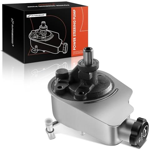 A-Premium Power Steering Pump, with Reservoir, Compatible with Chevrolet & GMC & Cadillac & Hummer - 1996-2014 - Silverado 1500, Suburban 1500, Escalade, Cheyenne, Avalanche 1500, Sierra 1500, Yukon
