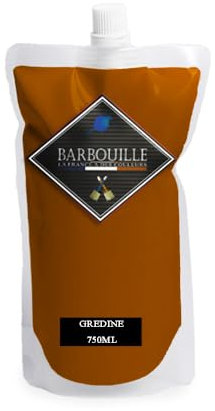 BARBOUILLE - Peinture Acrylique Gredine - Effet Mat-Poudré - Peinture Mur & Plafond - Lessivable - Séchage En 30 min - COV A+ - Fabriquée En France - 750 ml