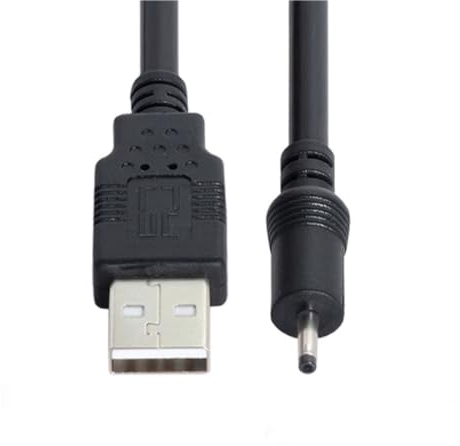 chenyang Câble USB 2.0 type A mâle vers DC 2,35 mm 2,50 mm 0,7 mm prise d'alimentation 5 V 100 cm 18 AWG pour tablette