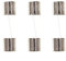HUABAN 25 Stück F2AL250V 2A 2 Amp 250V 5 * 20mm Flinke Glassicherung