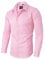 siliteelon Herren Hemd Langarm Stretch Rosa Oberhemd Regulr Fit Businesshemd Anzug Hemd Herren für Männe Elasthan Herrenhemd Arbeit Büro Party XL