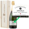 Personalised Birthday Gift - 75cl Bottle of Brut Champagne - Custom Label for Milestone Birthdays: 21st, 30th, 40th, 50th, 60th - Presented in a Special Wooden Gift Box