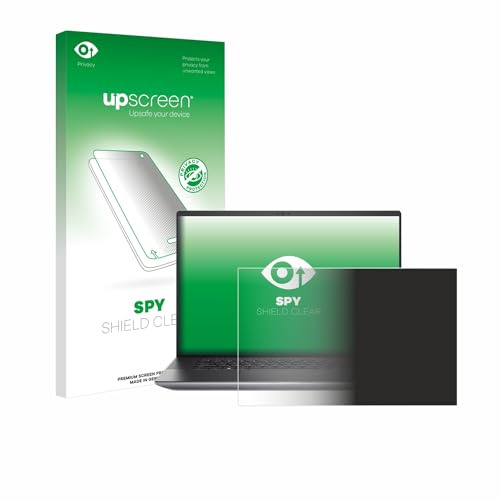 upscreen Anti-Spy Blickschutzfolie für Dell Precision 5680 Workstation Made in Germany, Privacy Screen-Folie [Sichtschutz, Blaulichtfilter]