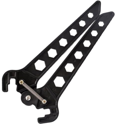 Archery Arch Stand, Rubber Arch Feet, Foldable Portable Composite Arch Limb Clamp Kick Stand Holder Legs Rack Mount for Archery Shooting