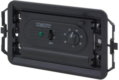 POLY POOL | PP1462.1 Termostato Ambientale Elettronico da Incasso a Parete Compatibile con Numerose Placche in Commercio Semplice da Installare e da Programmare