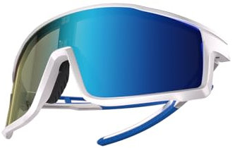 WGKVP Polarisiert Fahrradbrille 0,1 s Photochrome Sportbrille Herren UV 400 Schutz Schutzbrille MTB Sportbrille Damen für Outdoorsport Radfahren Fahren Laufen Golf Baseball